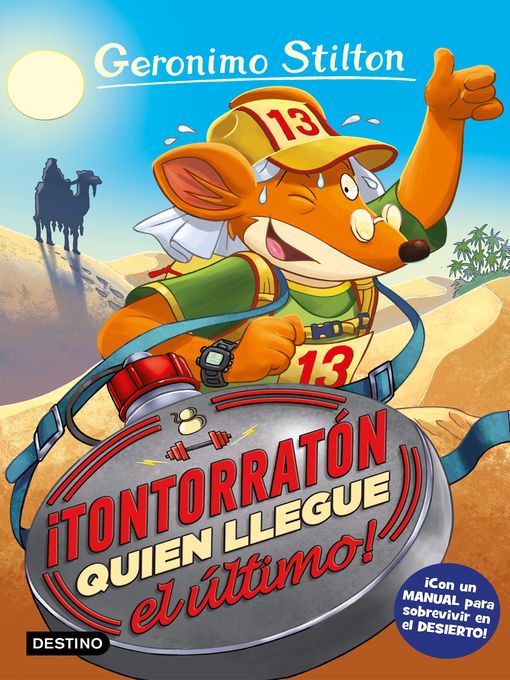 Title details for ¡Tontorratón quien llegue el último! by Geronimo Stilton - Available